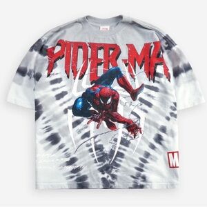 New Civil Regime MARVEL SPIDERMAN WEBS 199X OVERSIZED TEE SHIRT